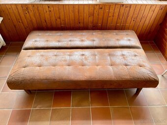 Designový gauč, koloniální styl - 10