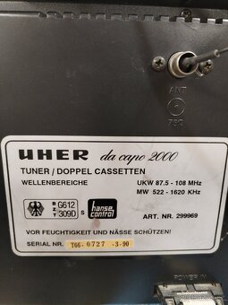 UHER da capo 2000 - 10