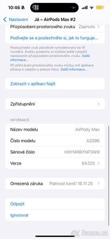 Apple airpods max space gray 2 generace - 10