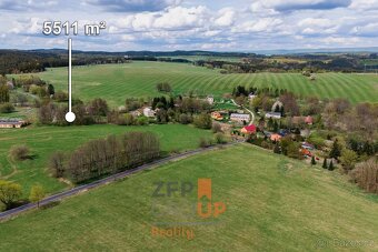 Prodej pozemku 5511 m2 s budovou 176 m2 - Nová Ves - Louka - 10