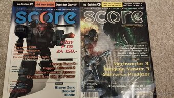 Score herní časopis magazín sbírka 1-134, 200, 300, Retro - 10
