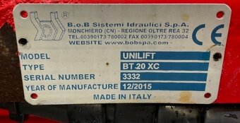 9910 Volvo FM 460 - 8x4 - Tridem – Natahovák-Unilift BT 20T - 10