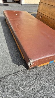 Starožitná švédská bedna, výška 117 cm - 10