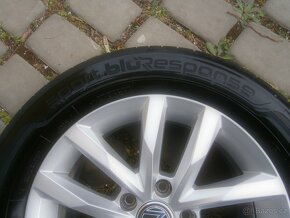 LETNÍ ALU KOLA 5 X 112 ŠKODA ORIGINÁL215 60 16 - 10