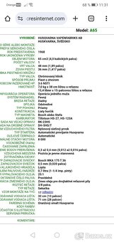 Motorová píla Husqvarna A 65 - 10