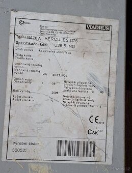 VIADRUS HERCULES U26 (U26 5 ND) - díly - 10