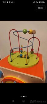 Dřevěná motorická kostka - 10