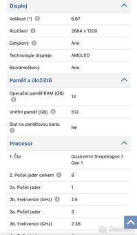 HONOR 90 12GB/512GB TOP STAV, V ZÁRUCE - 10