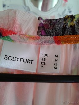 Šifónové vzdušné letní šaty 50/54 - 10