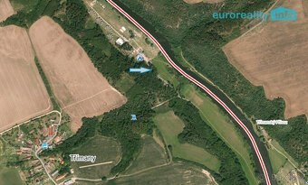 Prodej, stavební pozemek, 770 m2, Třímany u Radnice - 10