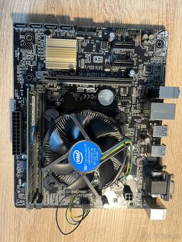 Rychlá a nevyužívaná deska ASUS H110M-K+i3-7320+4GB - 10