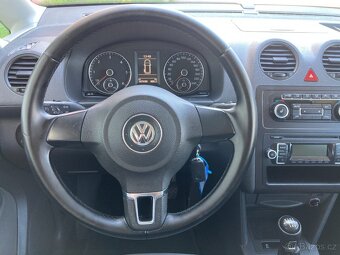 VOLKSWAGEN CADDY MAXI 2,0TDi 5míst rozvody, brzy, klImakompr - 10