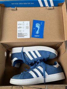 Adidas Campus 31,5 trendy tenisky kožené - 10