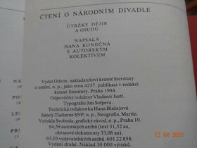 kniha Čtení o Národním divadle - 10