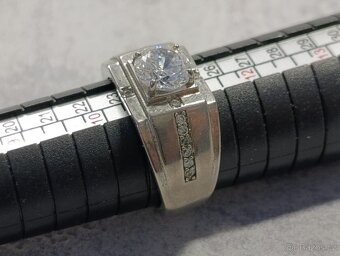 Krásný velmi starý pánský prsten velikost 64 - 10