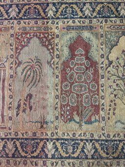 Hedvábný Gobelín , koberec na zeď - 10