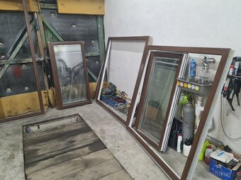 Okna plastová zlatý dub - 10