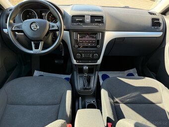► ŠKODA YETI 1,4 TSI DSG 4x4 - 110 KW PARK. SENZORY◄ - 10