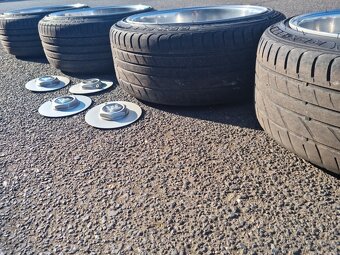 King K7000 dobové Alu kola 8.5Jx17 Et 13 5x120 BMW - 10