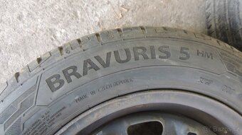 4ks plechových disků Fabia 2+ letní pneu 185/60/14 - 10
