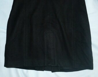 Kvalitní černý vlněný kabát/paleto, vel. S, zn. G-Star - 10