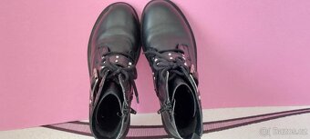 SKVĚLÉ KOTNÍKOVÉ BOTY - STYL MARTENSKY - GEOX - vel. 37 - 10