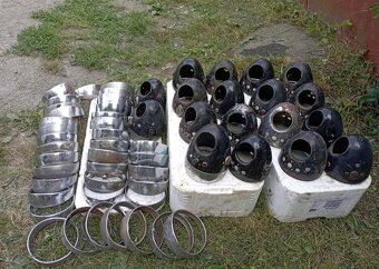 Přední světlo parabola sklo rámeček předního světla M72 Ural - 10