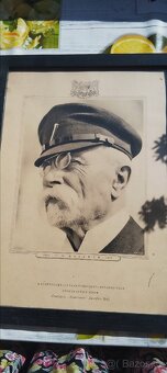 Obraz tisk T.G. Masaryk autor K.Plicka - 10