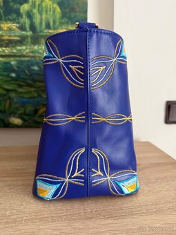 Sara Iris kožená vyšivaná kabelka Dajana Rodriguez - 10