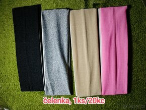 Různé šály , čelenky, šátky a čepice - 10