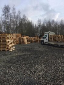 Drevene palety na nabytek postel pohovka gauc sezeni stul - 10