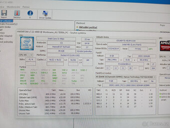 PC - herní, deska: Gigabyte H81M-D2W/ I5-4460/ SSD - 10
