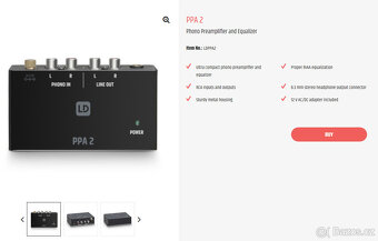 LD Systems PPA2 - Gramofonový předzesilovač / Phono Preamp - 10