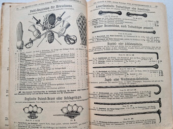 Starý katalog ceník 1894 zbraně střelivo myslivecké vybavení - 10