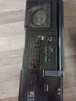 Sharp WQ 354 radiomagnetofon retro 2 kazeťák - 10