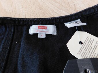 Dámské džínové značkové šaty-Nové-Levis-vel.S - 10