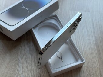 Apple iPhone 14 Pro 128Gb Silver / Stříbrný - 100% baterie - 10