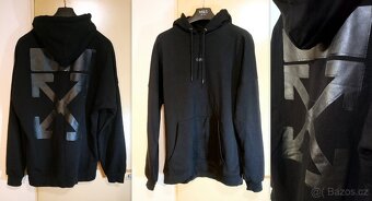 Off-White mikina Vinyl Black - 10