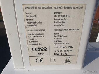 SICI STROJ TESCO FY811,NA DILY,MECHANICKY ASI OK - 10