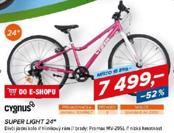 Dětské lehké kolo Cygnus Superlight 24 - 10