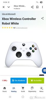 Bezdrátový ovladač Microsoft Xbox Series-bílý - 10