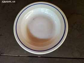Porcelánové talíře hluboké - 10