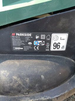 Elektrická sekačka Parkside 1800 W. - 10