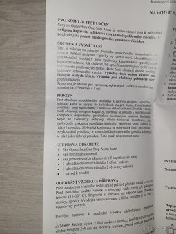 Domácí test na pohlavní choroby na kapavku 3 ks nové - 10