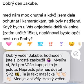 MED přímo od včelaře – při koupi 10 sklenic 1 zdarma - 10