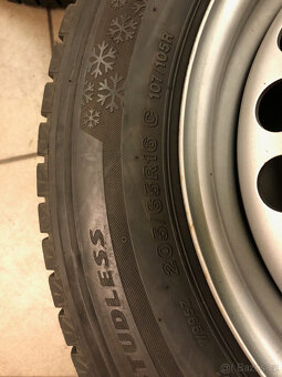 Prodám originál 4x komplet plechová kola 6,5x16 VW T5 T6 - 10