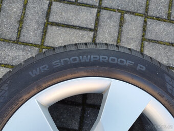 ALU 7x17 ET45 zimni pneu Nokian 225/50 R17 - 10