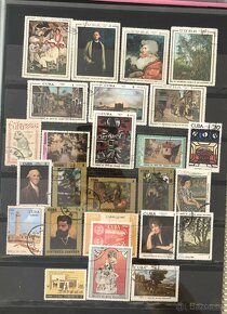 Album známek Francie, Rakousko, Itálie, Británie - 10