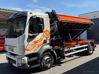 VOLVO FL280 SKLÁPĚČ TŘÍSTRANNÝ HYDRAULICKÁ RUKA HIAB - 10