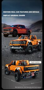 Stavebnice Ford F150 Raptor kompatibilní s LEGO - 10